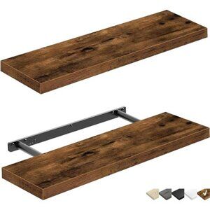 Floating Shelves for Wall 23.6" Long - Wall Mounted Shelf Bathroom